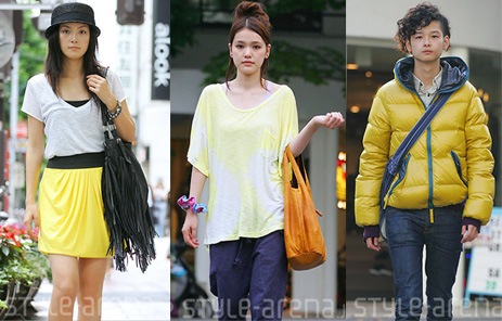 Tokyo Street Fashion (1) : 6 เทรนด์สีมาแรง | BiJin = BeaUtifUl GiRL